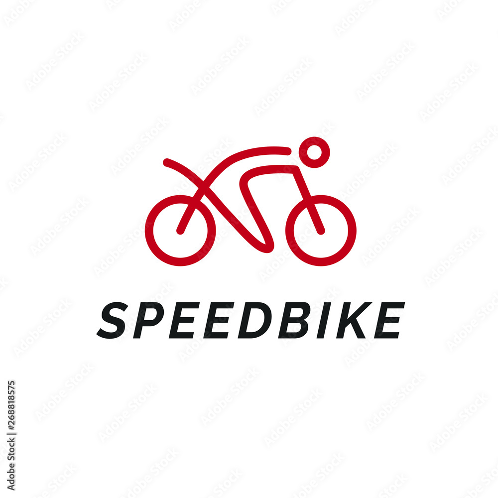 bike motorcycle rider logo design line art illustration bike motorcycle rider logo design line art illustration