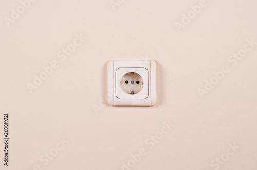 Socket on the wall