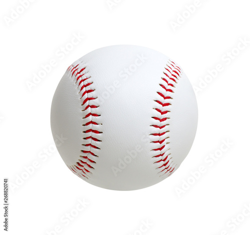 Baseball isolated on white