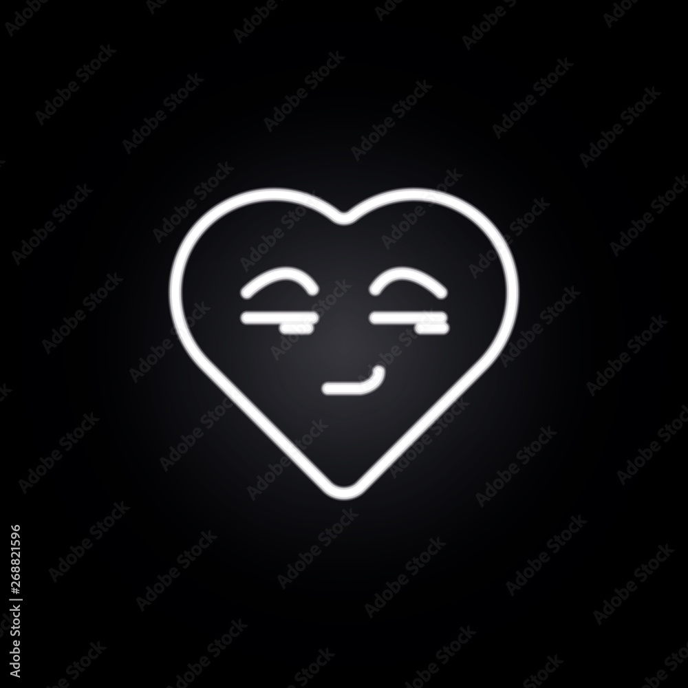 cool emoji neon icon. Elements of electricity set. Simple icon for websites, web design, mobile app, info graphics cool emoji neon icon. Elements of electricity set. Simple icon for websites, web design, mobile app, info graphics