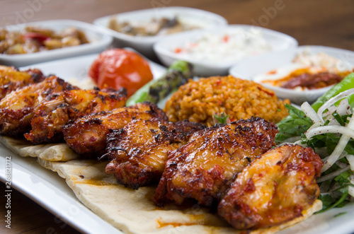 Turkish Chicken Wings and Turkish Appetizers
