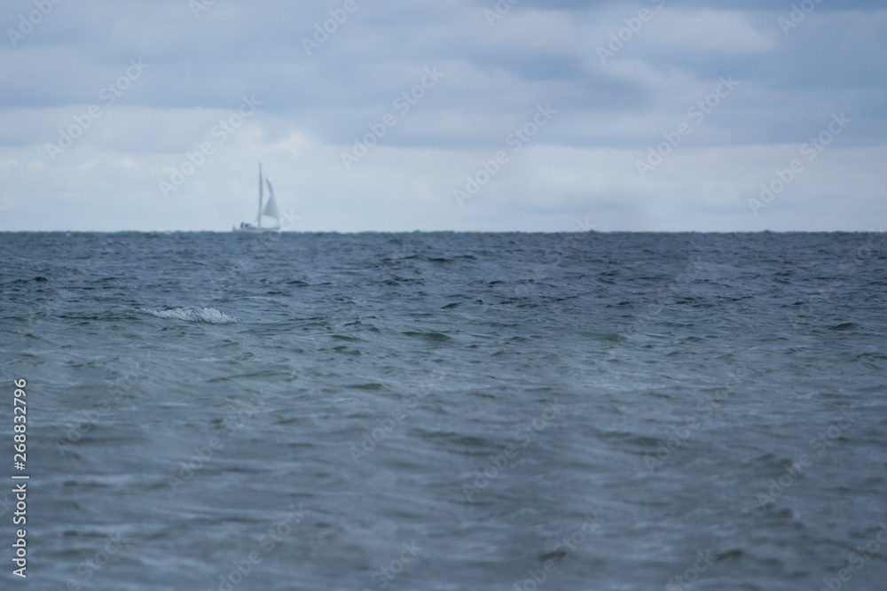 Obraz premium Boot auf dem Meer