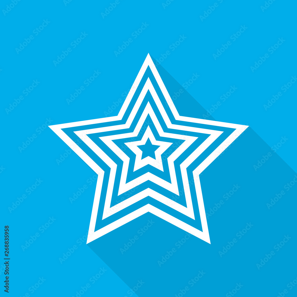Star icon. Vector illustration. Star icon. Vector illustration.