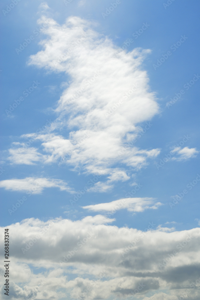 Fototapeta premium 空 雲 素材