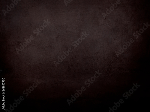 abstract dark brown background with canvas texture
