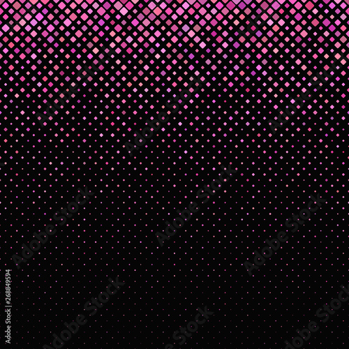 Abstract digital diagonal square pattern background - vector design