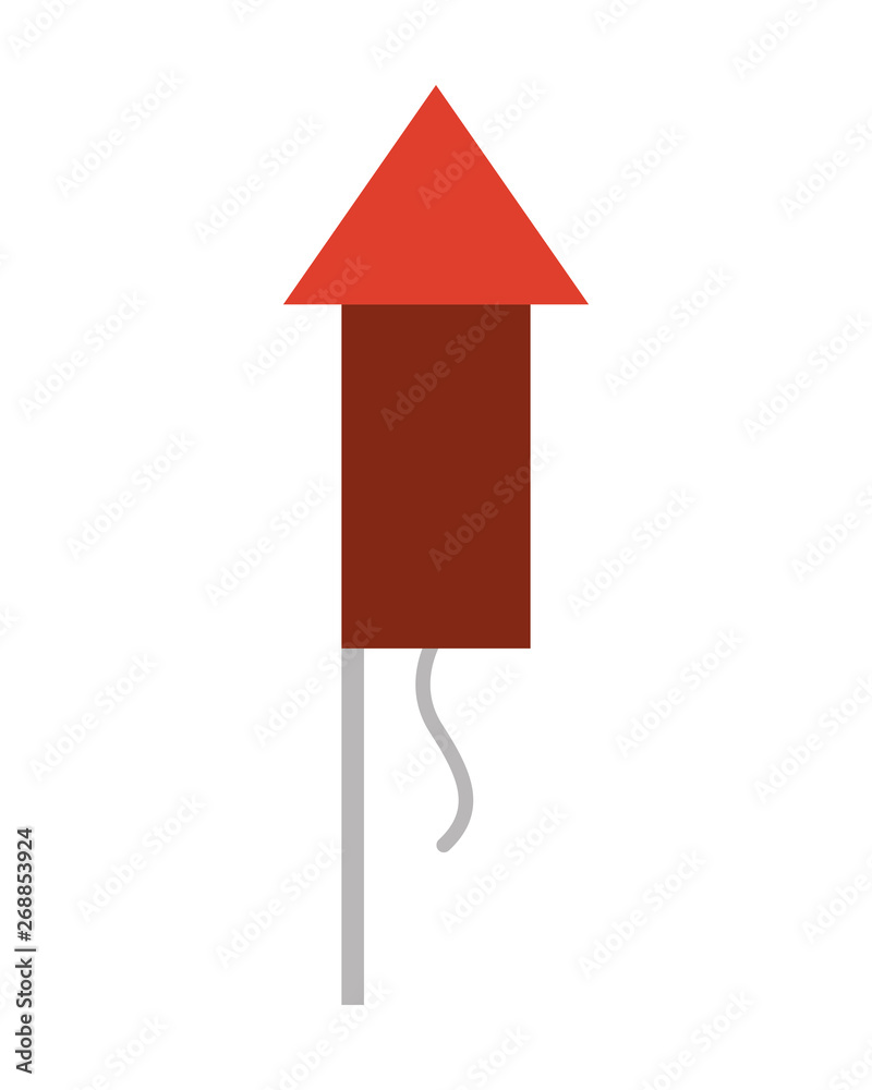 rocket taking off in white background rocket taking off in white background