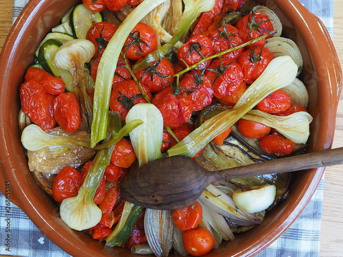 Escalivade de légumes