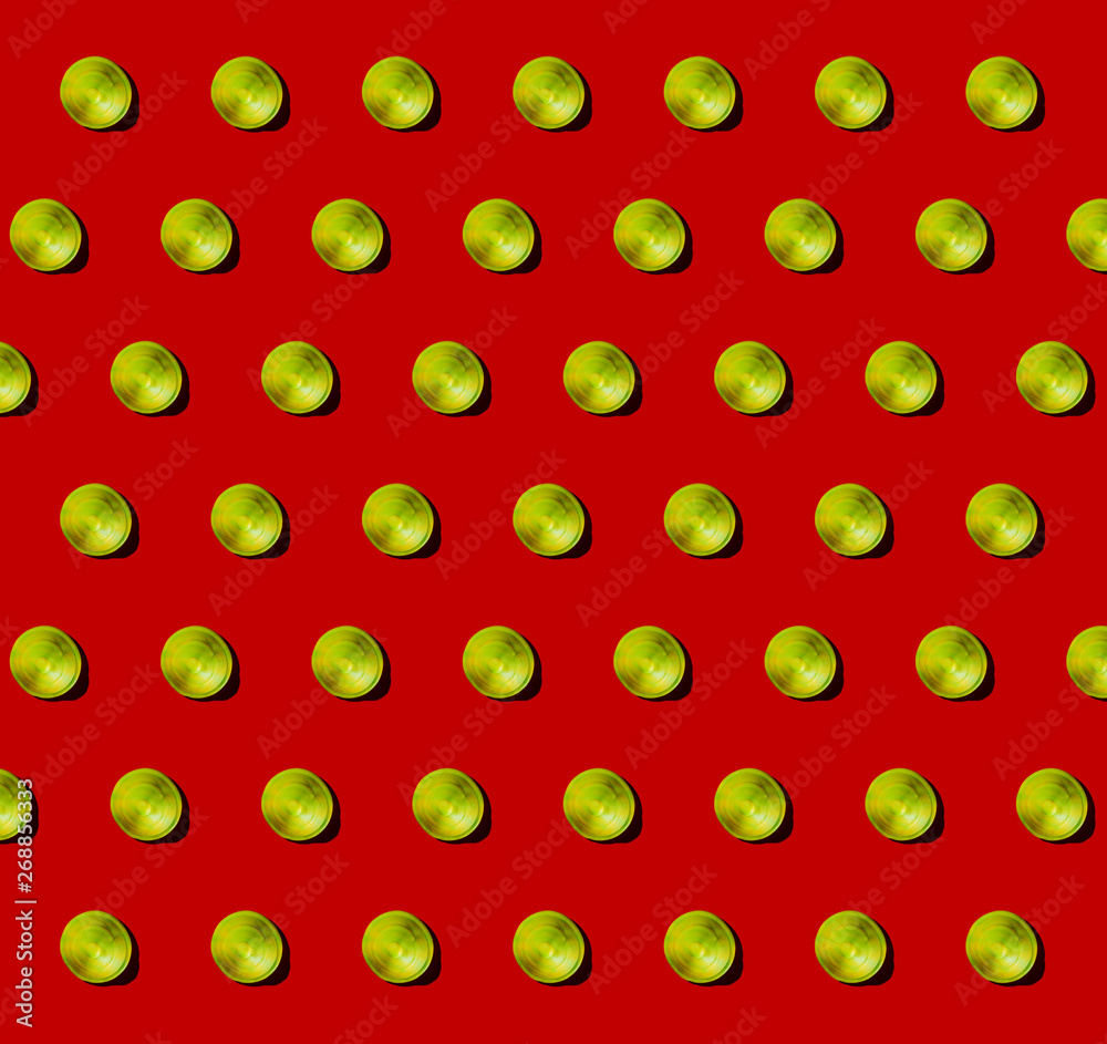 Gummy Nipple Pattern on Red Gummy Nipple Pattern on Red