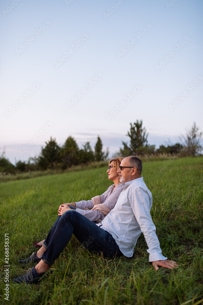 Stylish Senior Couple Stylish Senior Couple