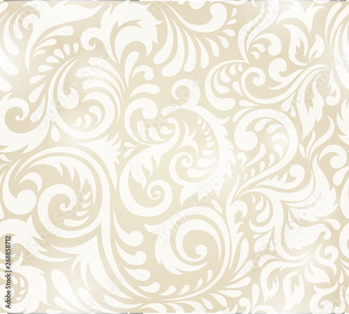 Vector seamless pattern for textile, paper or surface texture