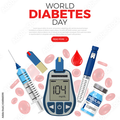 World Diabetes Day Concept