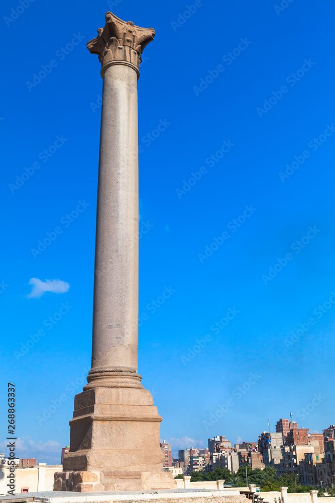 Pompeys Pillar, Alexandria, Egypt