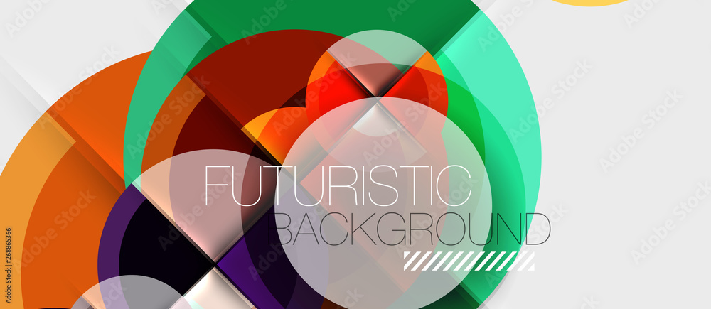 Circular geometrical design template Circular geometrical design template
