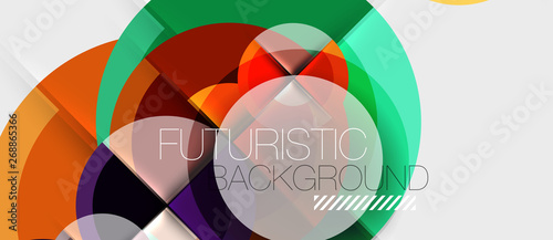 Circular geometrical design template