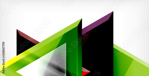 Free Download Triangle abstract background - GFXLoad