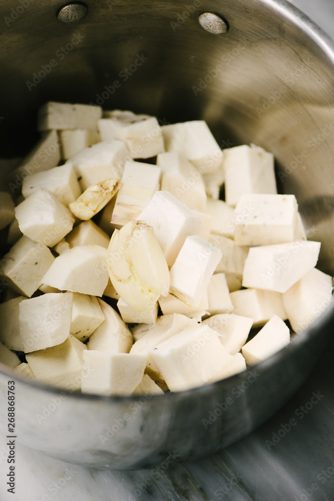 Chopped Yucca Chopped Yucca