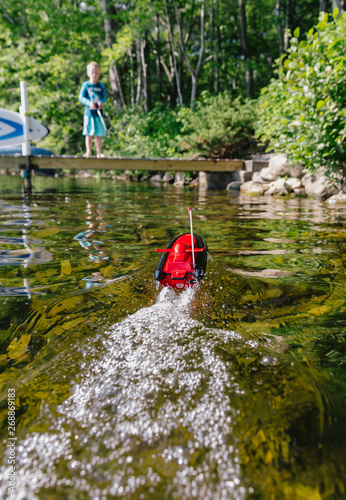 Remote Control Boat Fun photo