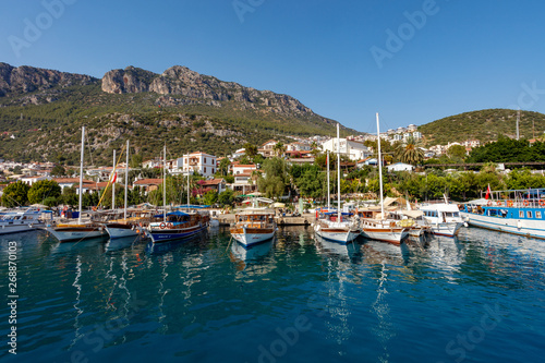 Harbor in Kas, Antalya, Turkey