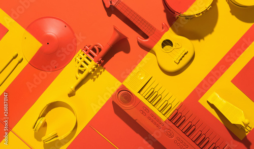 Musical instruments.