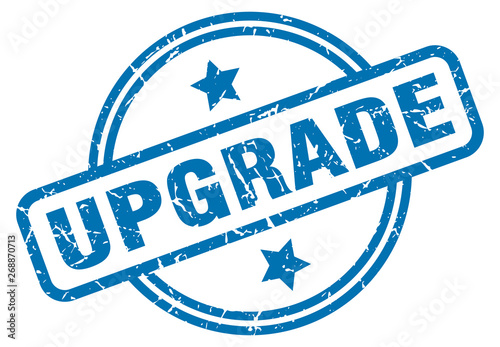 upgrade grunge stamp