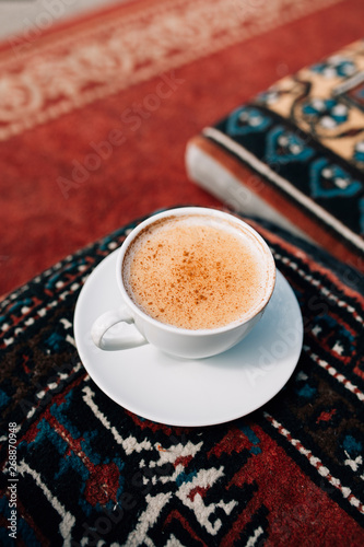 Turkish traditional drink salep photo