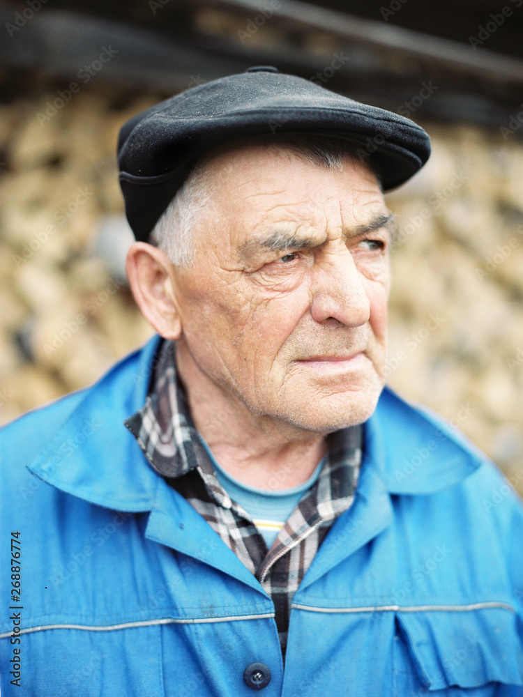 Portrait of senior man Portrait of senior man