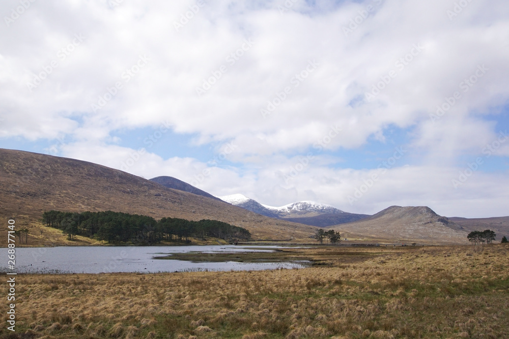Loch Droma nahe Ullapool in Schottland Loch Droma nahe Ullapool in Schottland