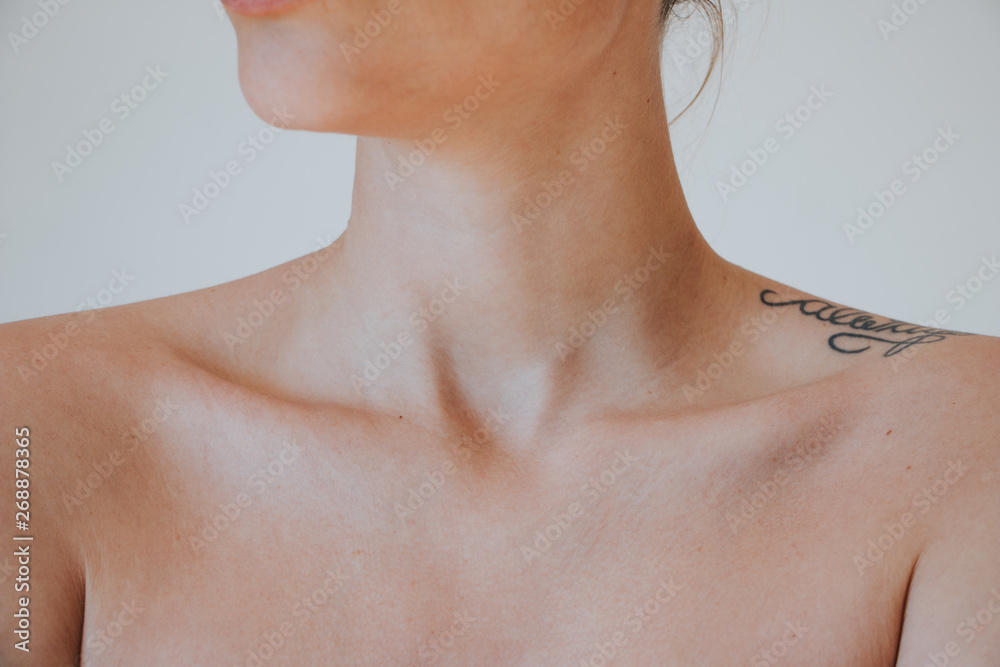 Clavicle of a woman Clavicle of a woman