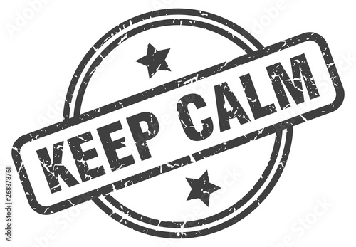 keep calm stamp