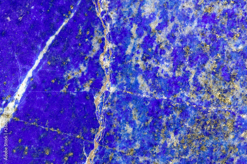 Lapis lazuli closeup