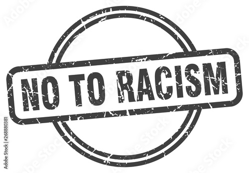 no to racism