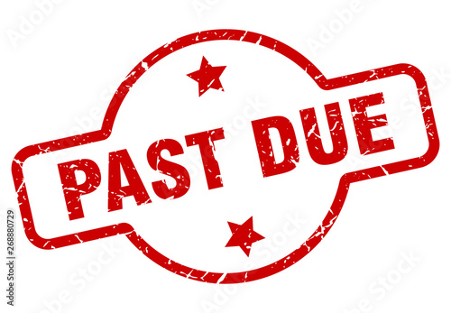 past due stamp