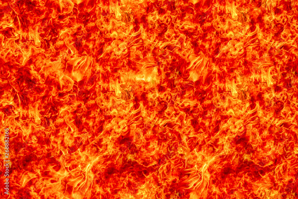 Seamless texture - the fire of Hell in the background. Seamless texture - the fire of Hell in the background.