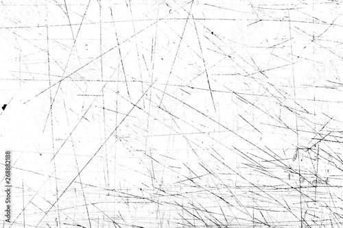 Scratches and dirt texture on white background