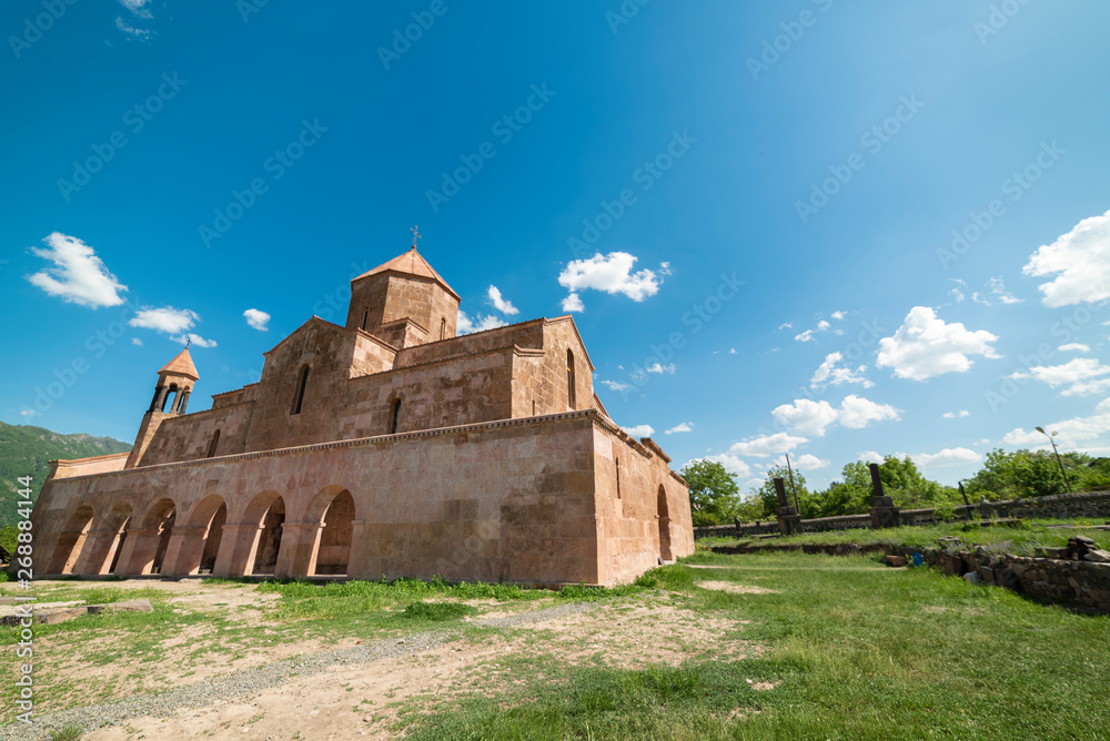 Old armenian church. Odzun Church,  village of the Lori Province of Armenia