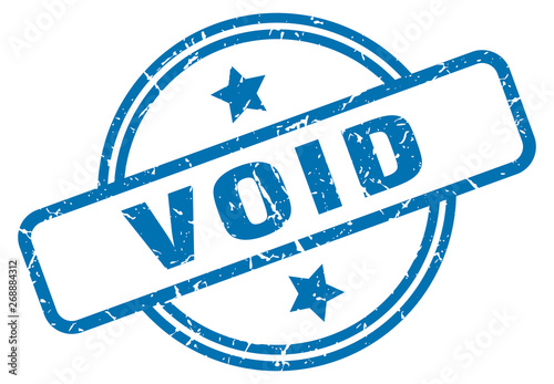 void grunge stamp