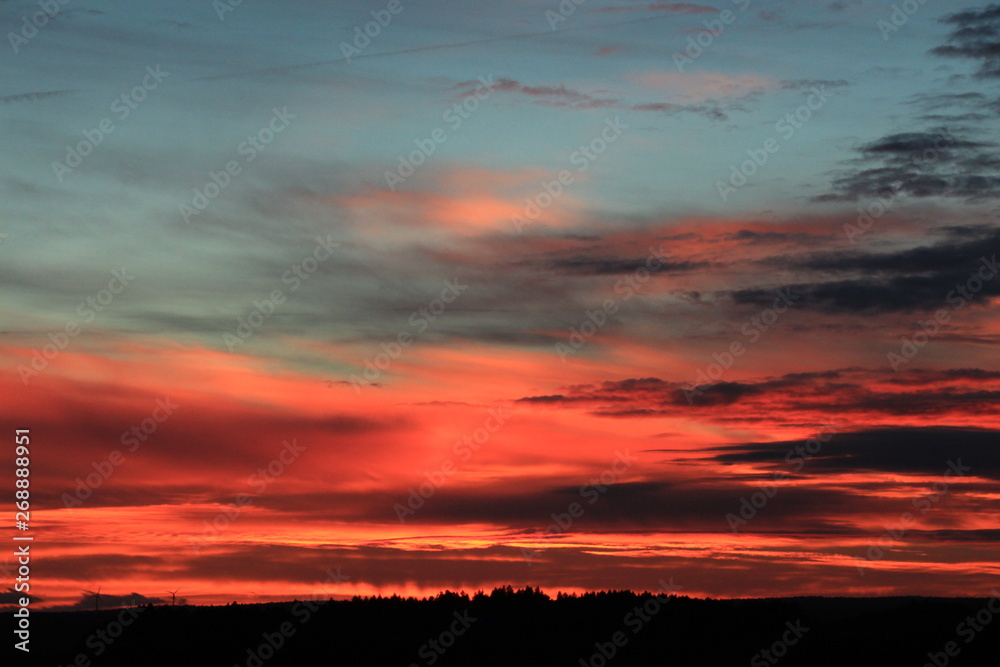 Fototapeta premium Abendrot