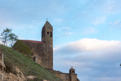 San Vicente de la Sonsierra castle in La Rioja Spain