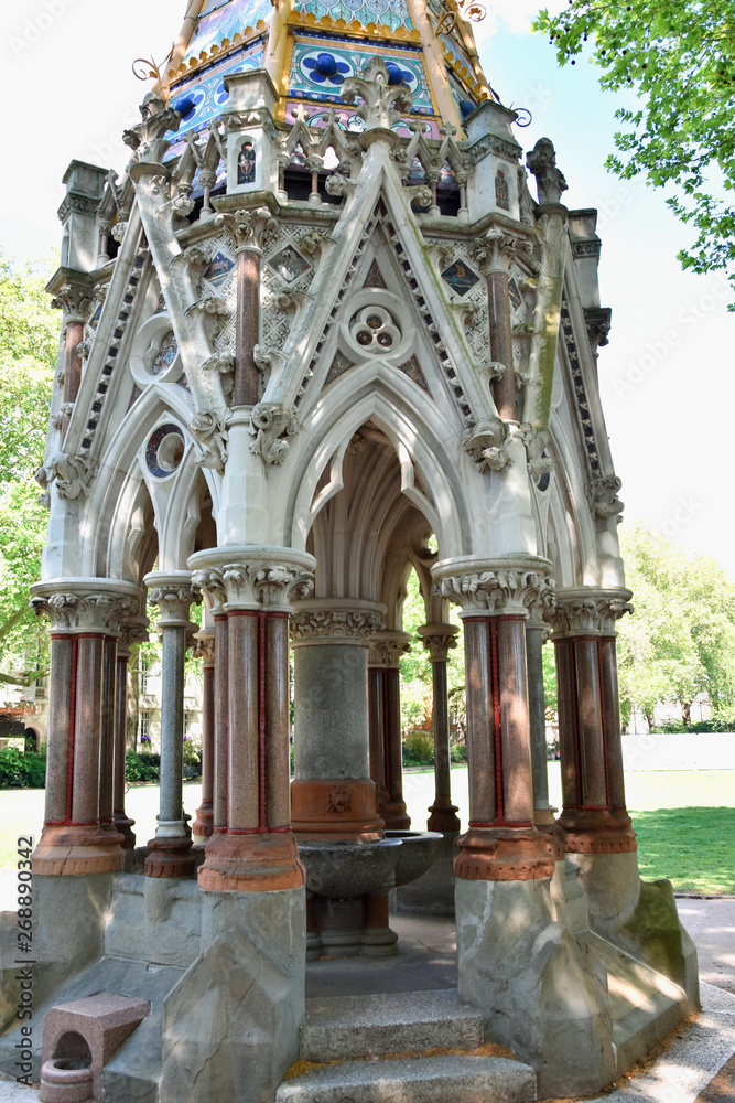 Buxton Memorial Fountain, a memorial and drinking fountain in Victoria