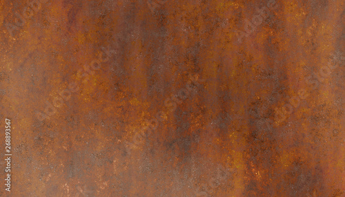 rusty eroded metal