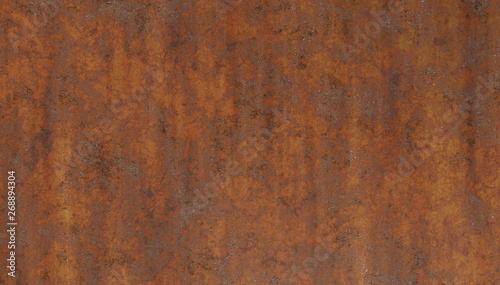 rusty metal wall