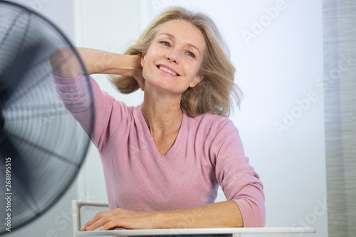 Woman and menopause photo