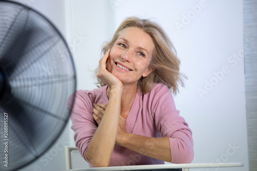 Woman and menopause photo