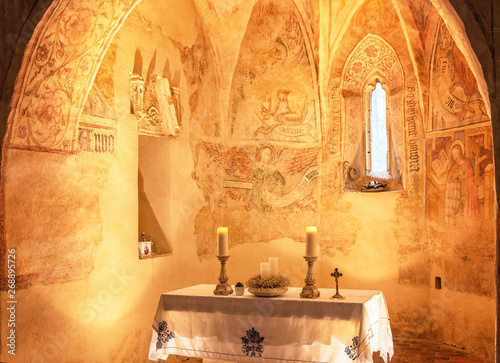 Famous medieval church of V...