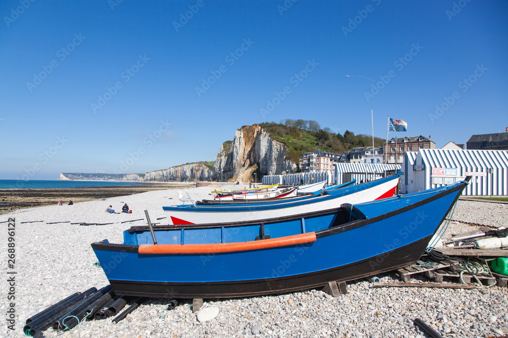 fishing Boats on the Beach  Yport  Upper Normandy