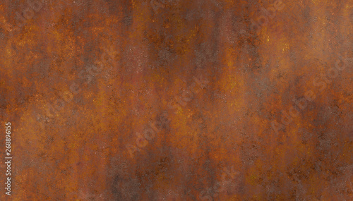 rusty metal panel plate 