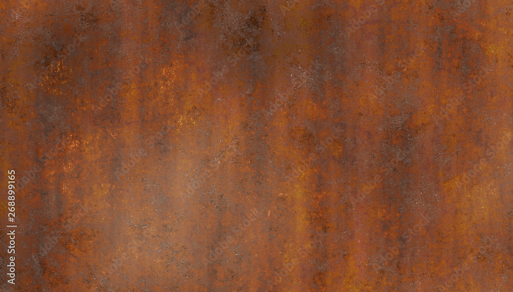 rusty metal plate