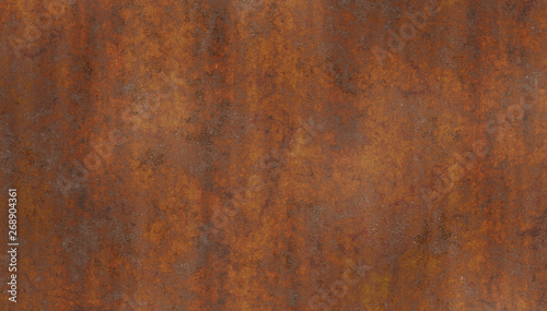 surface of rusty metal plate