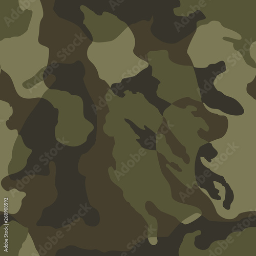 Classic clothing style masking camo repeat print. Camo can be using for cloth